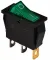KCD3-101N(IRS-101-1) 3pin 15A,250V ON-OFF черный корпус;клавиша красная,зеленая,cиняя,желтая; переключатель Daier