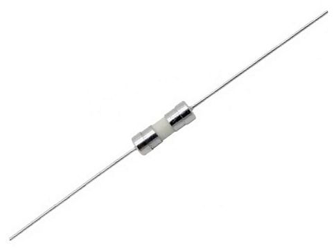 3,6Х10мм 10A (кераміка) запобіжник з виводом