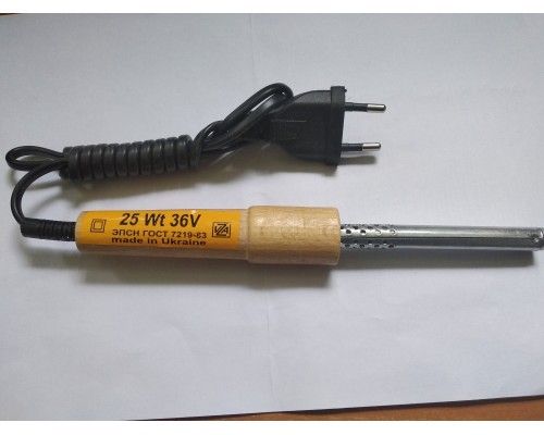 Паяльник 25Вт 36в (дерево) Запоріжжя