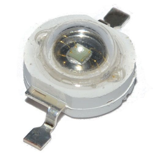 Світлодіод 3W EMMITER зелений 520nm IF=700MA, VF: 3.0-3.2V, IV: 120LM