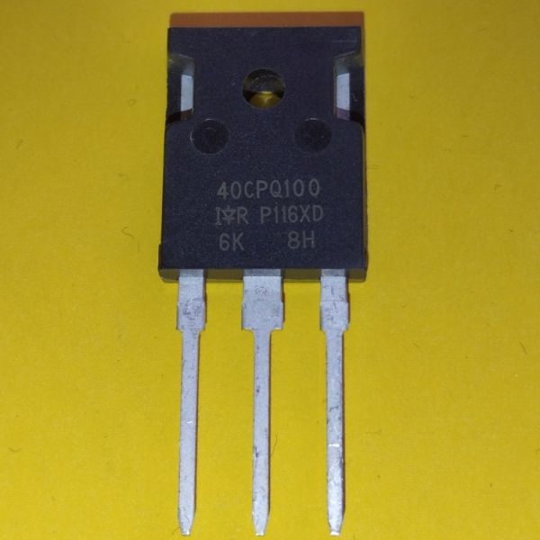 40CPQ100 40A; 100V; SCHOTTKY TO-247AC
