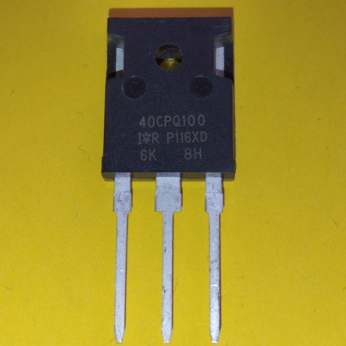 40CPQ100 40A; 100V; SCHOTTKY TO-247AC