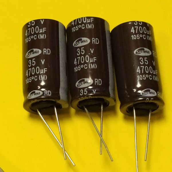 4700mkf 35v (105°C) електроліт <RD> 18*35 SAMWHA