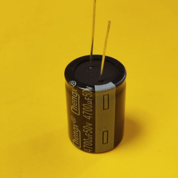 4700mkF 50V 105°C 22*35 mm  електроліт ChengX