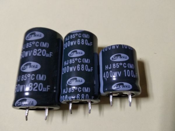 470mkf 200v <mini> Електроліт <HJ> 22*30 SAMWHA