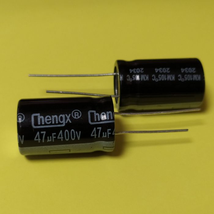 47mkF 400V 105°C 16*25мм KM ЕЛЕКТРОЛІТ (CHENGX)