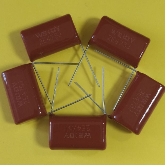 4,7мкф 250в 10% (33,5*12,5*20,5)pitch:31 CL21 плівковий конденсатор