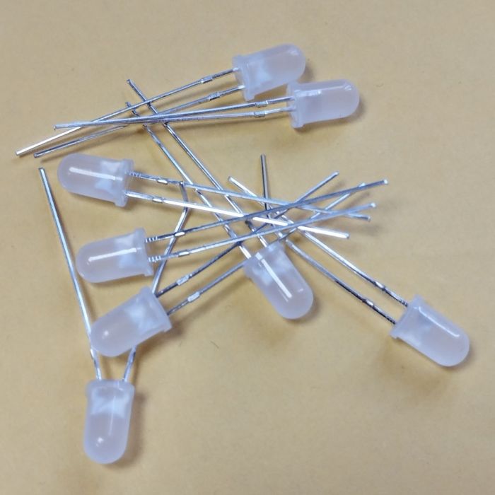 Світлодіод 5613UYW-1cd , 5мм жовтий круглий жовтий дифузна лінза