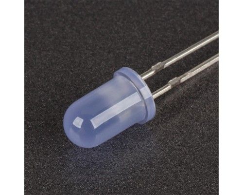 Світлодіод 5мм 3В синій 5613UBD 3000мкд 50° диффузна лінза