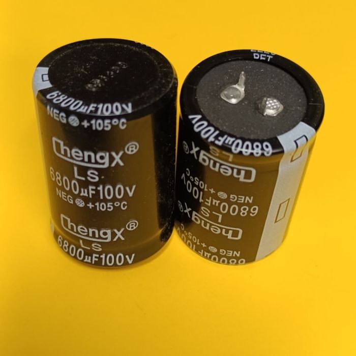 6800мкф 100в 105°C LS конденсатор електролітичний 35*50 ChengX