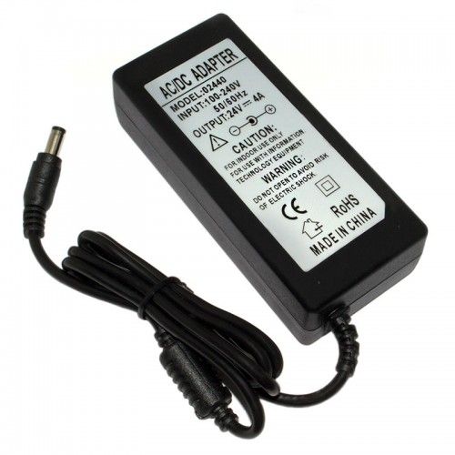 Блок живлення 24V 4A штекер 5.5/2.5 стабілізований імпульсний адаптер