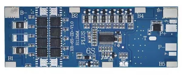 Контролер заряду-розряду PCM для 6-х 6S Li-Ion батарей 22,2В 20A XR-6S-ZD-20