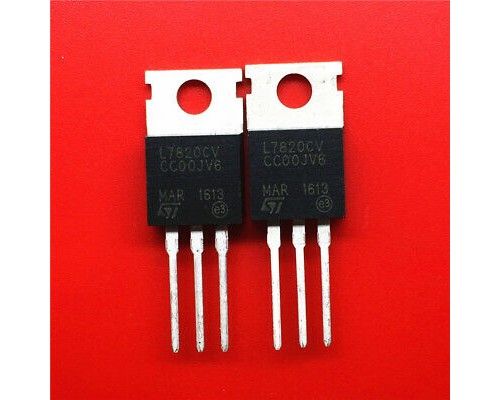 L7820 (+20V, 1,5A) TO-220 стабілізатор напруги