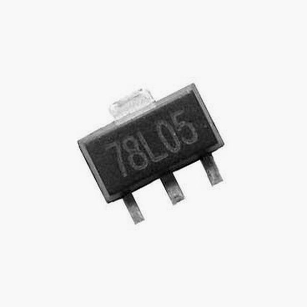 78L05 (+5V/0,1A) SOT89 стабилизатор напряжения