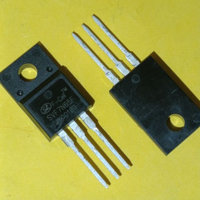 7N65F, транзистор польовий mosfet n-канальний 650В 7А TO-220F