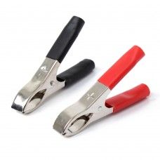 ЗАЖИМ АКУМУЛЯТОРНИЙ 30А, ДОВЖИНА 70ММ, ЧОРНИЙ.