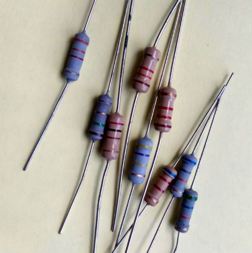 9,1ком СF-1W 5%  углеродистый резистор