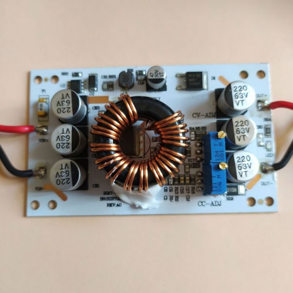 Підвищуючий перетворювач 600W 10A з регулюванням струму та напруги Uin 10-60V, Uout 12-60V