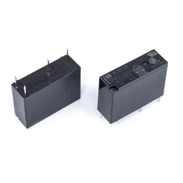ALD124 24VDC, SPST-NO, 5A/250VAC РЕЛЕ ЕЛЕКТРОМЕХАНІЧНЕ