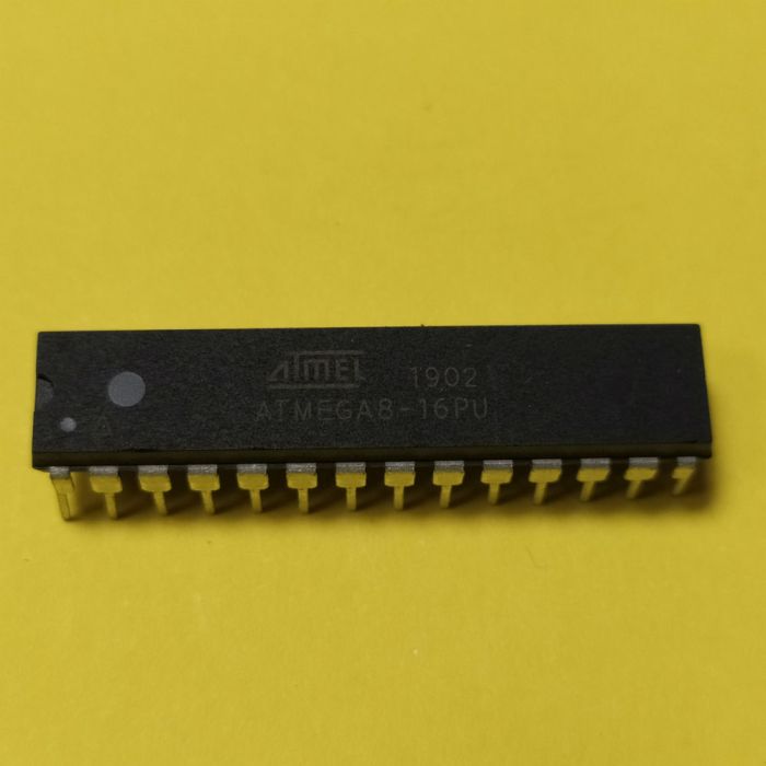 ATmega8-16PU, микроконтроллер 8-Бит, AVR, 16МГц, 8КБ Flash, DIP-28
