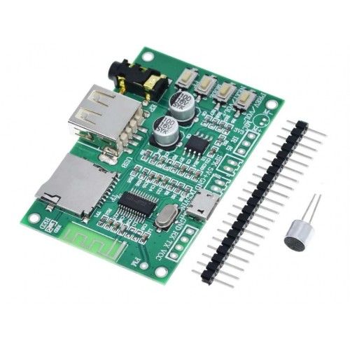МОДУЛЬ АУДІО BT201 BLUETOOTH 5.0, USB, TF, BLE, DC 5В, AUX