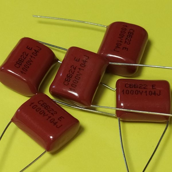 0,1мкф 1000в 10% (17*9*14) pitch:15 CBB22 плівковий конденсатор
