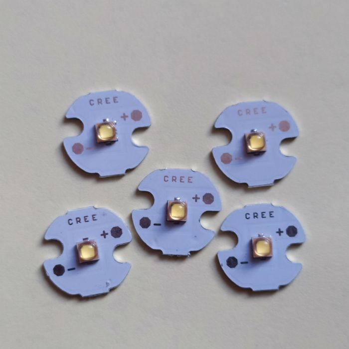 СВІТОДІОД CREE XP-G 6500К 5ВТ ПЛАТА STAR 16ММ