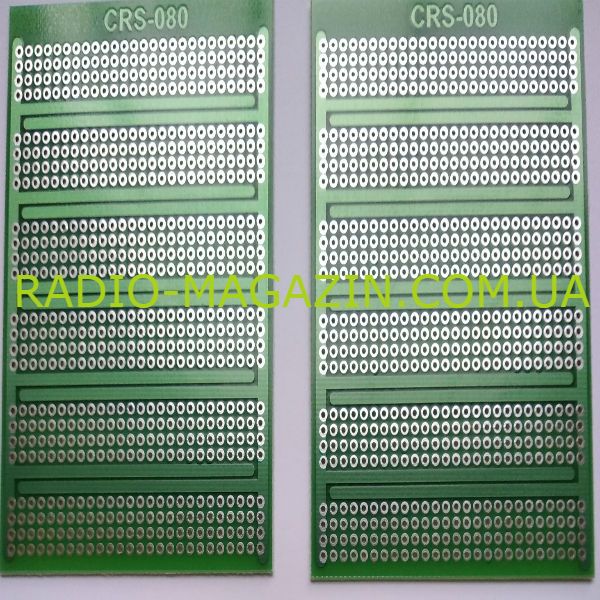 Макетна плата одностороння CRS-080 71ммX97мм крок 2,5