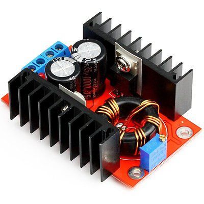 Підвищуючий перетворювач інвертор 10-32В до 12-35В 6A 150Вт DC-DC