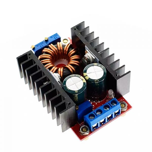 Підвищуючий перетворювач інвертор 150W з регулюванням струму та напруги, вхід 10-32V / вихід 12-35V