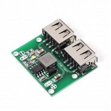 Знижувальний перетворювач DC-DC з 6-26 в 5 В 3A з двумя USB виходами