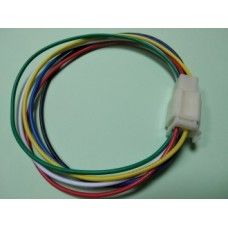 Роз'єм автомобільний 6-ти контактний з проводами