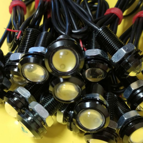 Підсвічування ДХО "Орлине око" світлодіодні денні ходові вогні, 18мм, 12В