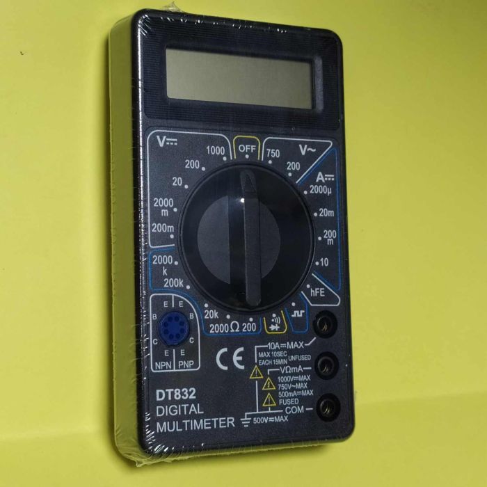 DT832 цифровой мультиметр универсальный