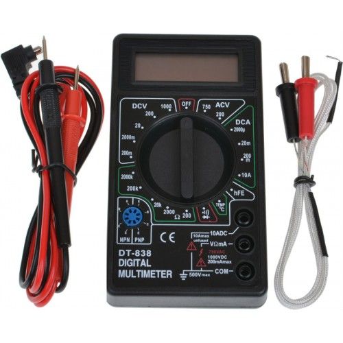 DT838 ЦИФРОВИЙ МУЛЬТИМЕТР