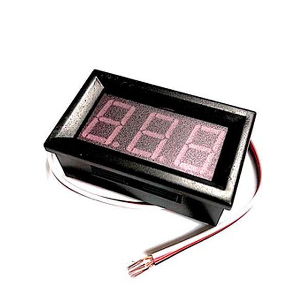 Вольтметр цифровий 0-100V DSN-DVM-568-3 (три дроти) СИНІЙ