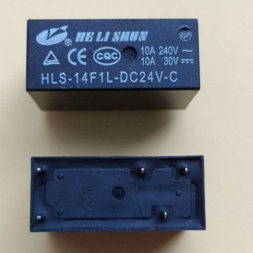 HLS-14F1L-24VDC-10A-конт.1З реле Helishun