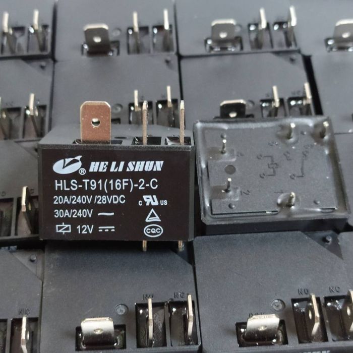 HLS-T91(16F)-2-12VDC-30A-конт.2З реле Helishun