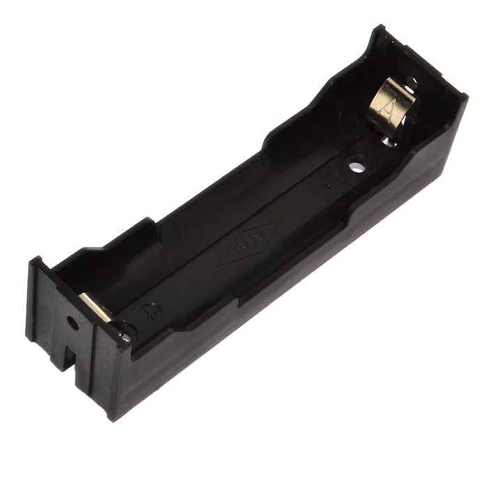 Батарейний відсік HOLDER 1*18650 з контактами для встановлення на плату