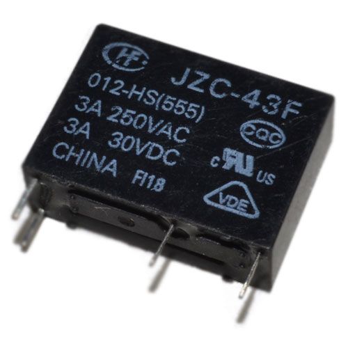 JZC-43F(HF46F) 012 12VDC 3A
