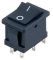 KCD1-202-1 (MRS-202) , 6pin , 6A,250V ; ON-ON ; корпус черный ;клавиша черная,красная; переключатель Daier