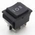 KCD4-203(RS-203),(KCD2-203) 6pin ,15A,250V, ON-OF-ON, черный корпус,черная клавиша; переключатель Daier