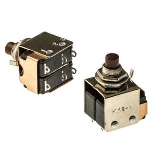 КМ2-1 кнопка без фіксації (Китай)