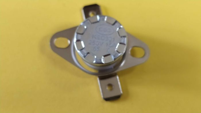 Термостат KSD301 65°С 16A (норм/замкн., гориз. конт., підв. фл., кераміка, FBVL)