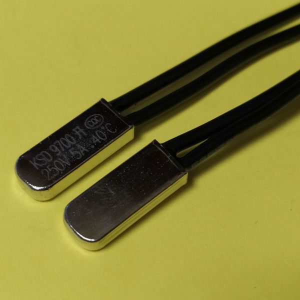 KSD9700 5A 250В 40°C термостат нормально відкритий