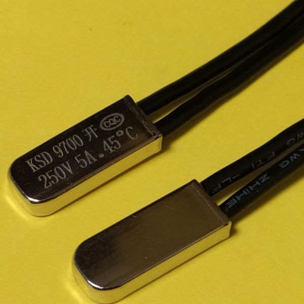 KSD9700 5A 250В 45°C термостат нормально відкритий