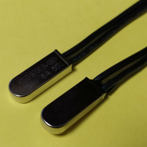 KSD9700 5A 250В 50°C термостат норм./відкритий