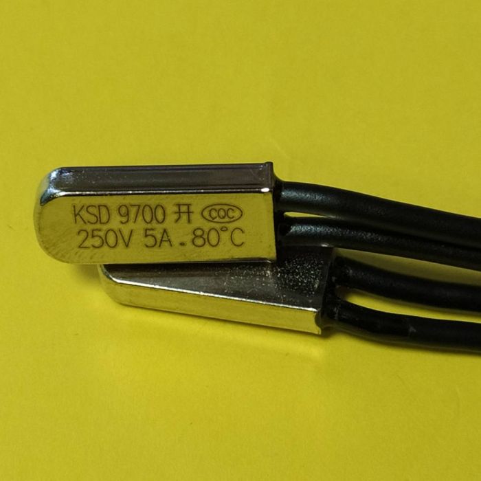 KSD9700 5A 250В 80°C термостат норм./відкритий