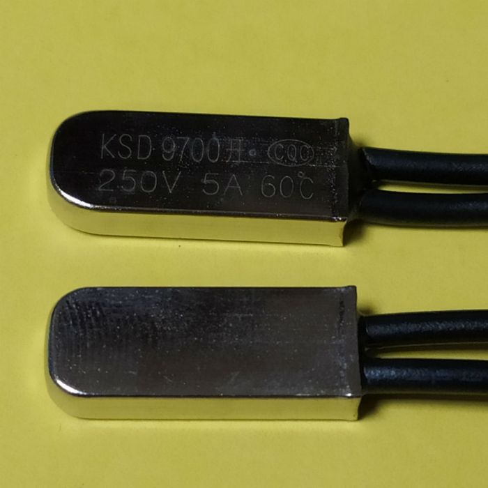KSD9700 5A 250В 60°C термоcтат нормально відкритий