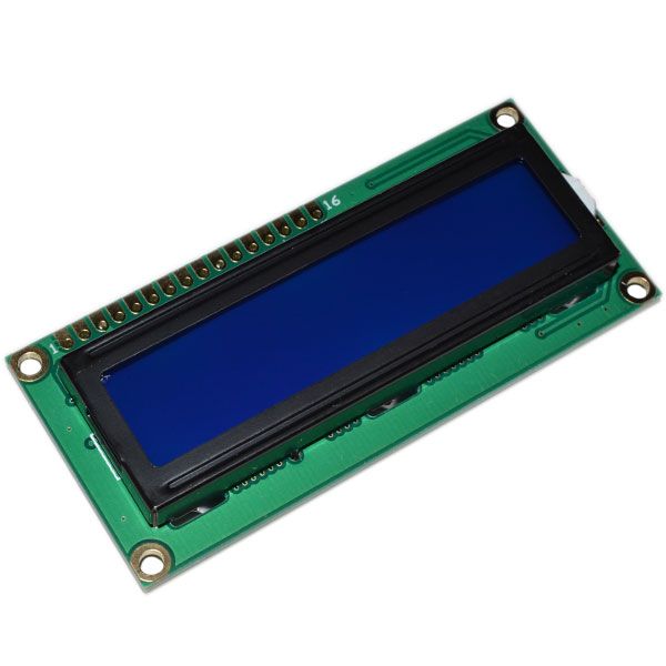 LCD 1602A V2.0 синій фон білі символи з підсвічуванням
